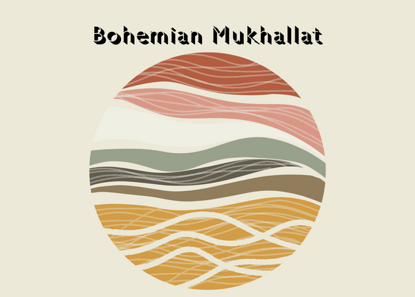 Bohemian Mukhallat - sandalwood- Oud-amber -wormwood