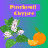 Patchouli Chypre' - Incense Parfum- 100% natural