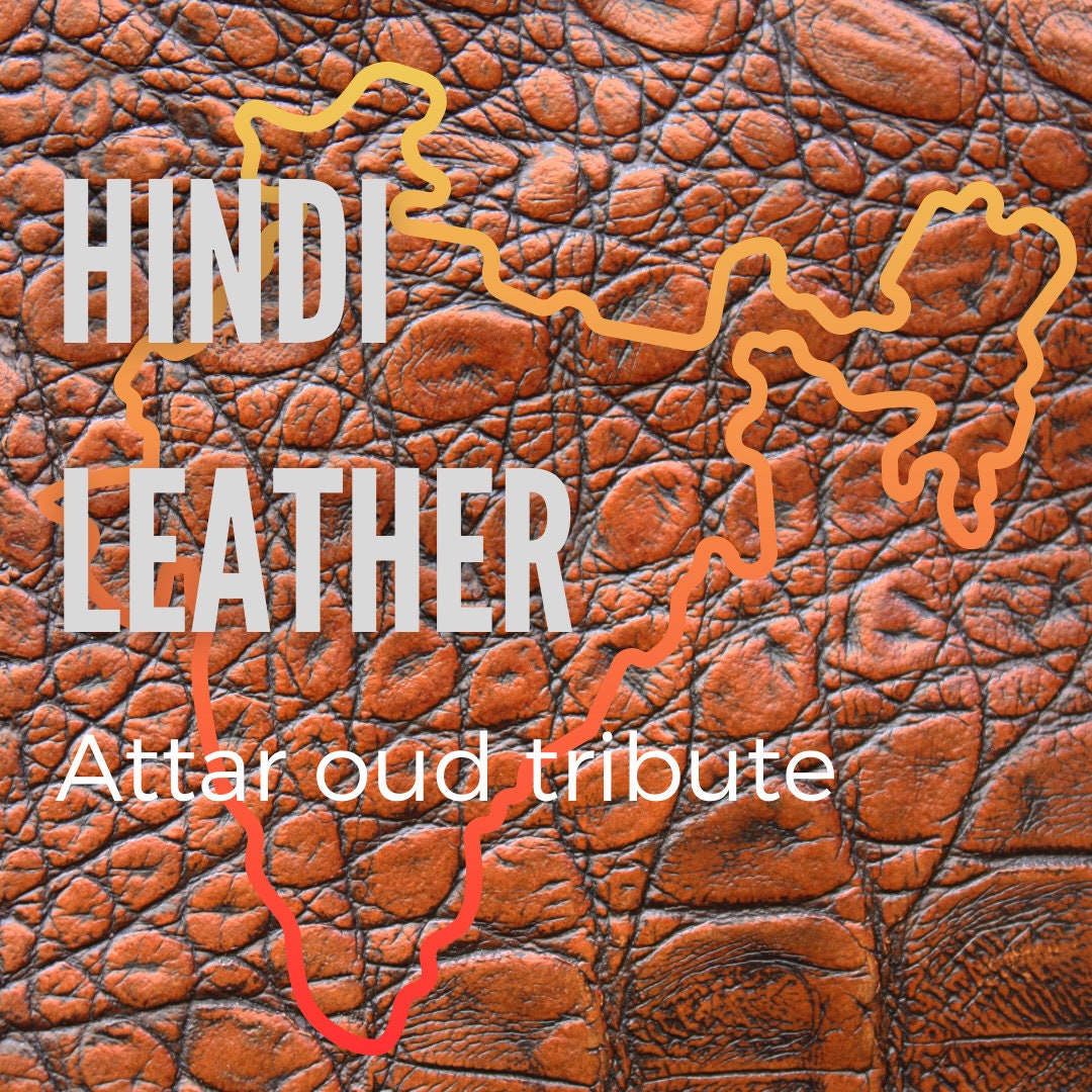 Hindi Leather  - sandal -Hindi ouds- 100% natural