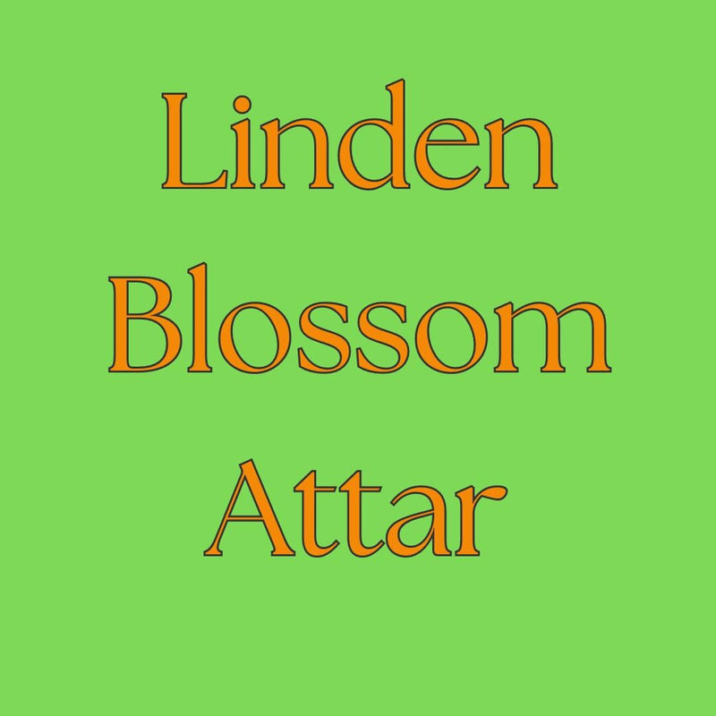 Linden Blossom Attar - sandalwood- Oud -ambergris -100% natural blend