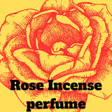 Rose Incense perfume- Frankincense-Sandalwood-Thai oud