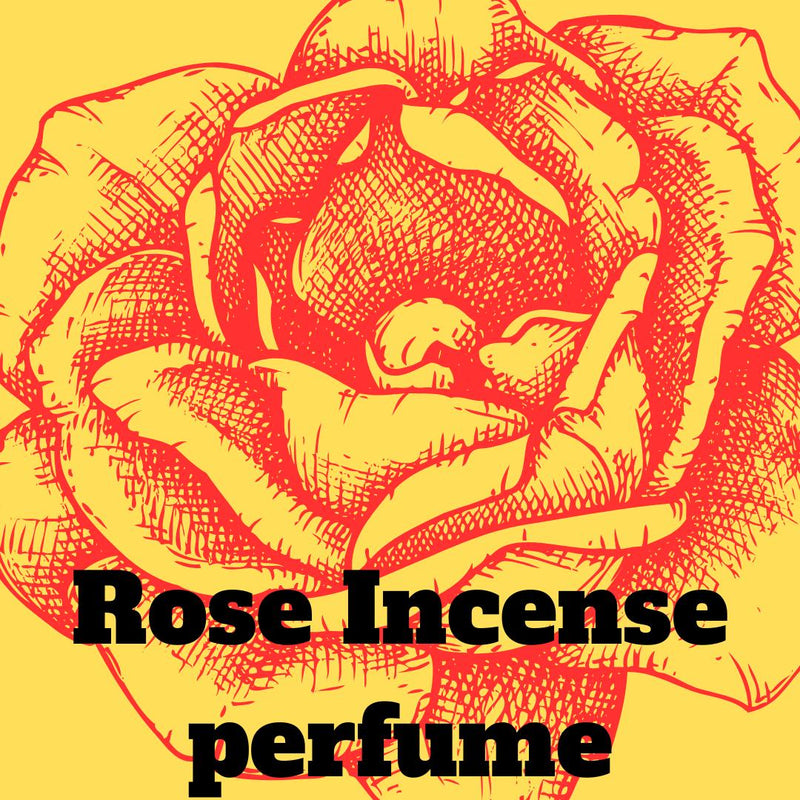 Rose Incense perfume- Frankincense-Sandalwood-Thai oud