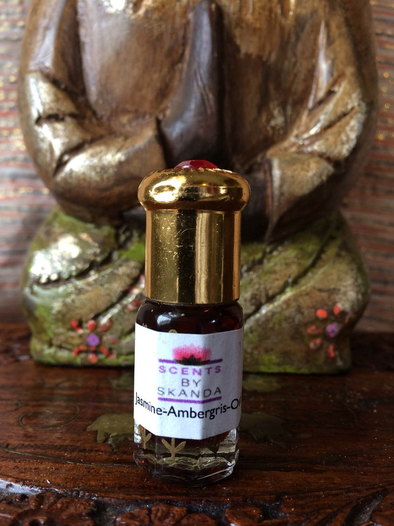 Jasmine amber deer musk Oudh attar