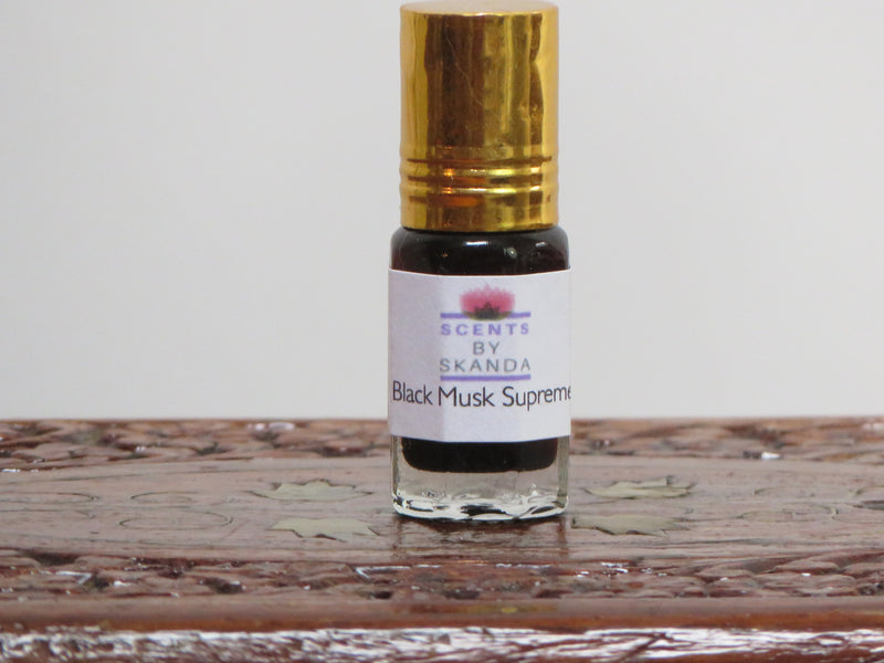 Black Musk Supreme Attar -Oud - perfume oil -civet musk - sandalwood