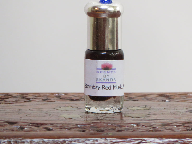 Bombay Red Musk- Attar fragrance - Sandalwood,Ambergris,Deer Musk